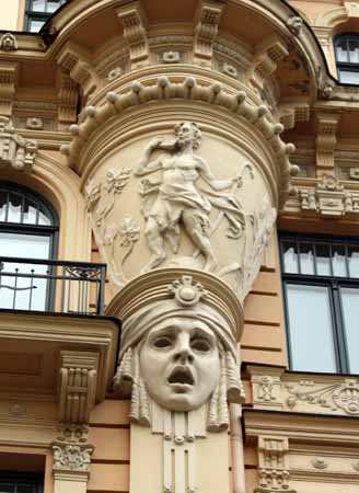 quartiere art nouveau riga