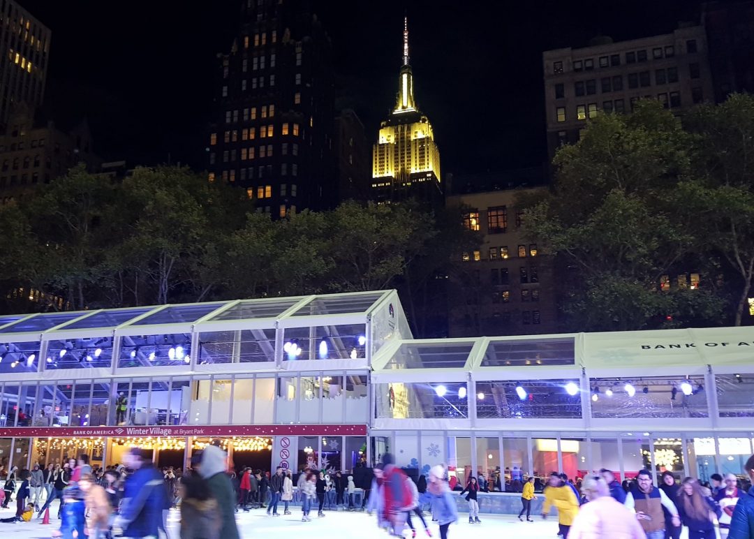 bryant park ice ring