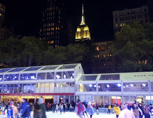 bryant park ice ring