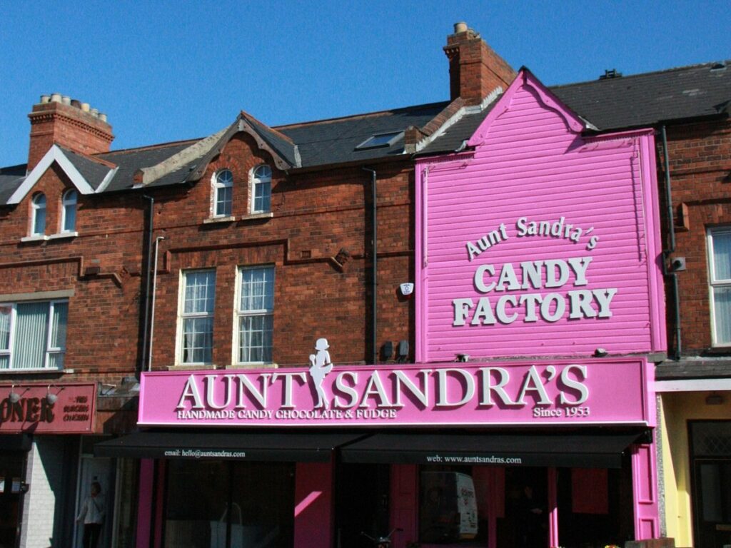 aunt sandra factory belfast
